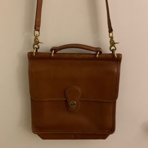 Vintage Coach SET OF 2 “Willis” Leather Handbags